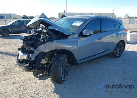 2025 Acura Rdx A-Spec Package z USA, uszkodzony, nr VIN 5J8TC2H63SL010601